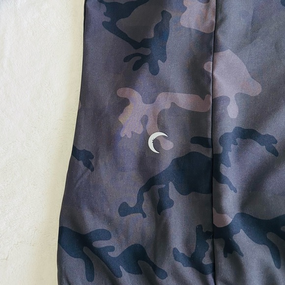 Zyia Forest Camo Zipper Hoodie Jacket black and gray camo Women - Picture 5 of 16